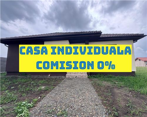 Casa individuala, spatioasa, cu teren generos
