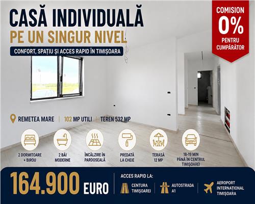Casa individuala pe parter