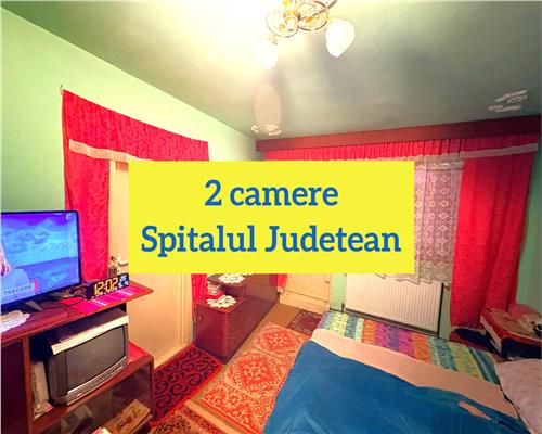 Apartament 2 camere de vanzare – zona Spitalul Judetean